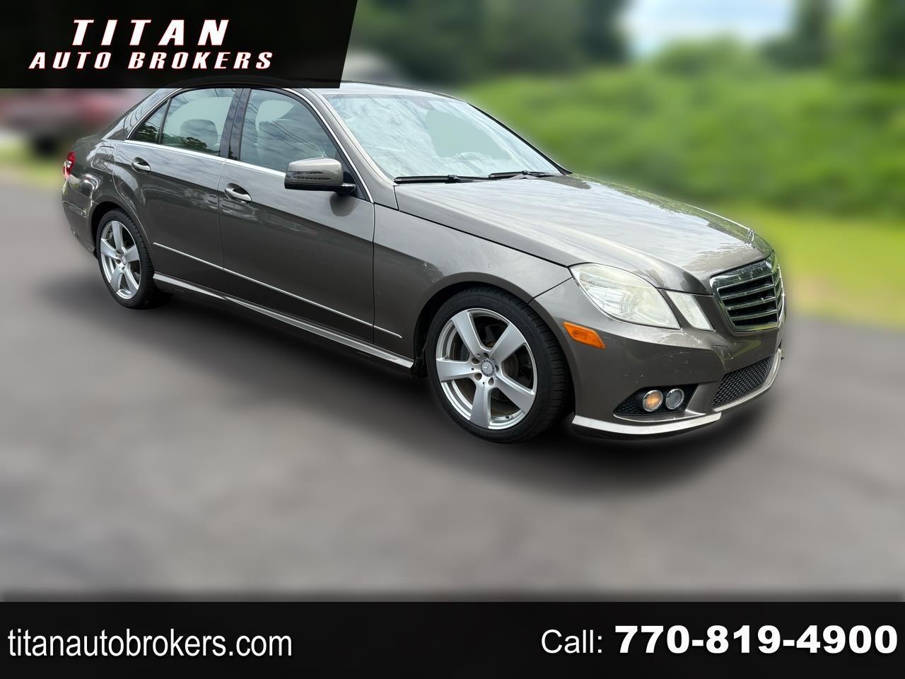 Mercedes-Benz E-Class 4dr Sdn E 350 Luxury RWD 2010
