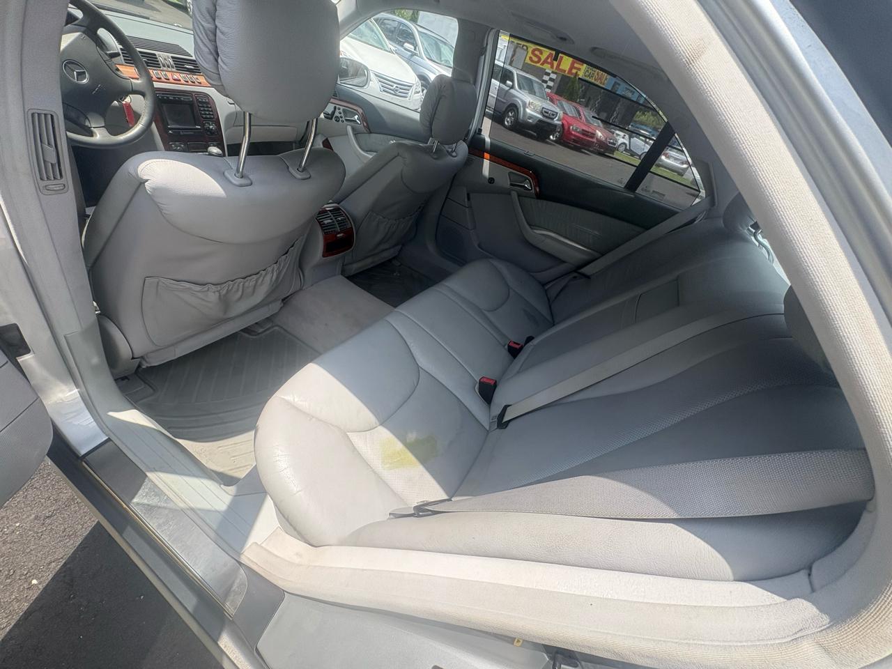 Mercedes-Benz S-Class 4dr Sdn 4.3L 2001