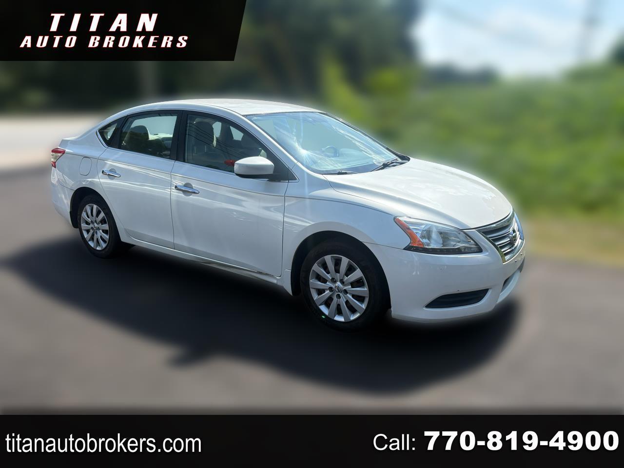 Nissan Sentra 4dr Sdn I4 CVT SV 2013