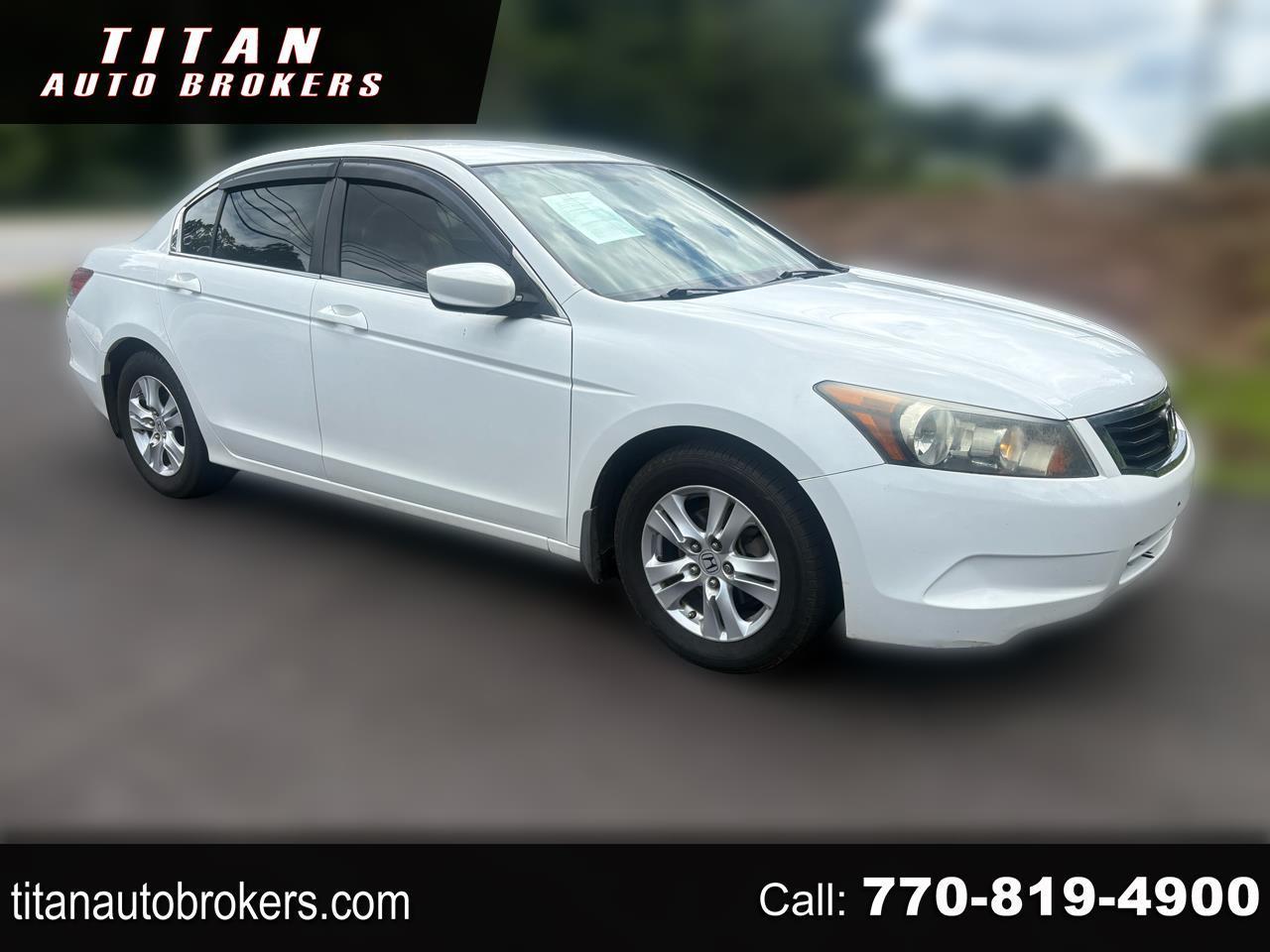 2008 Honda Accord Sdn 4dr I4 Auto LX-P