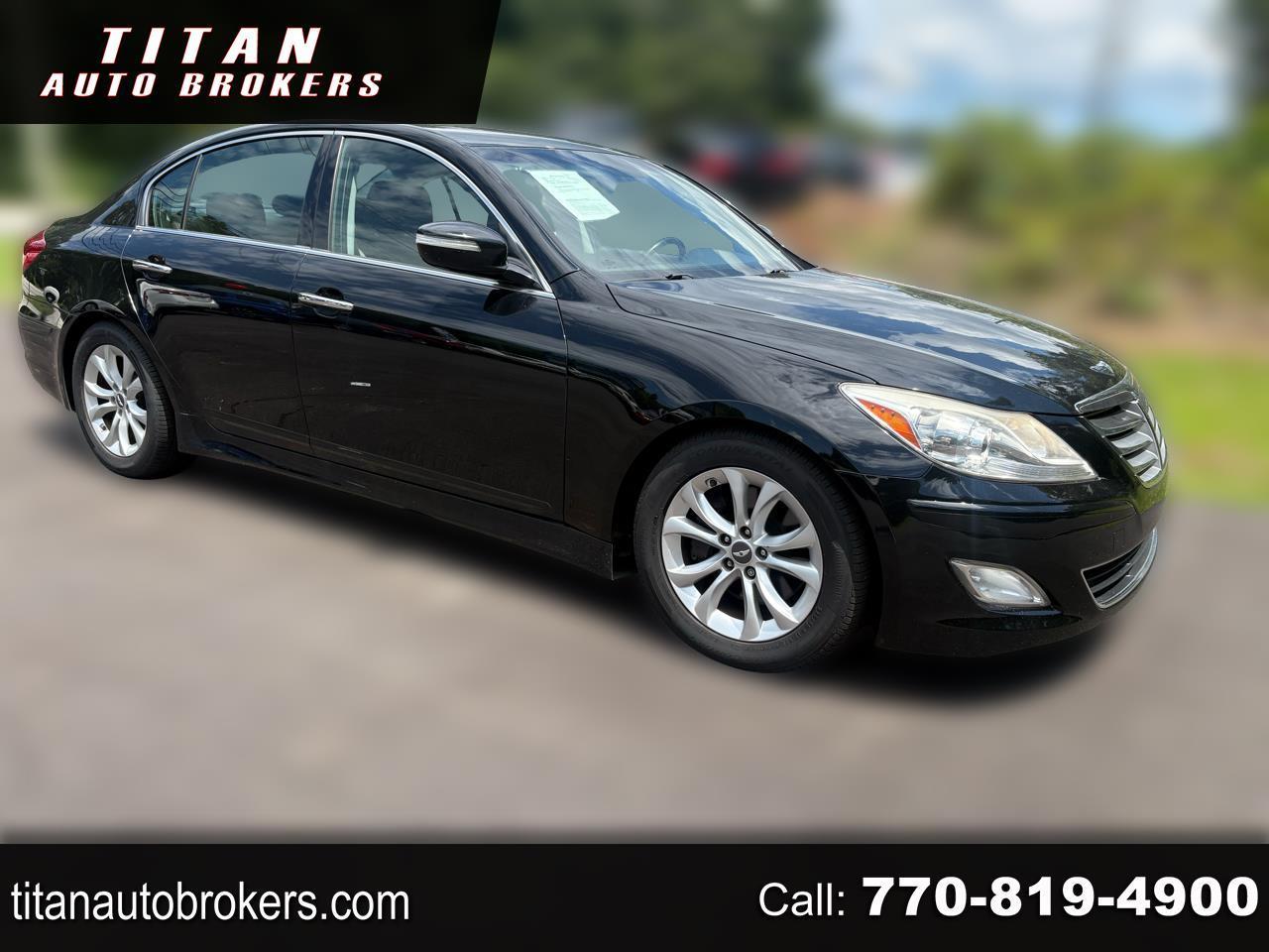 Hyundai Genesis 4dr Sdn V6 3.8L 2012