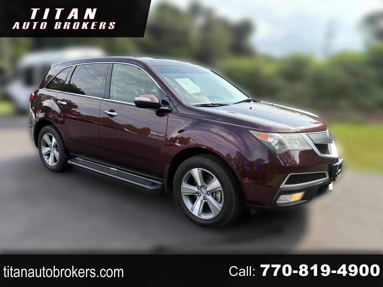 2013 Acura MDX AWD 4dr