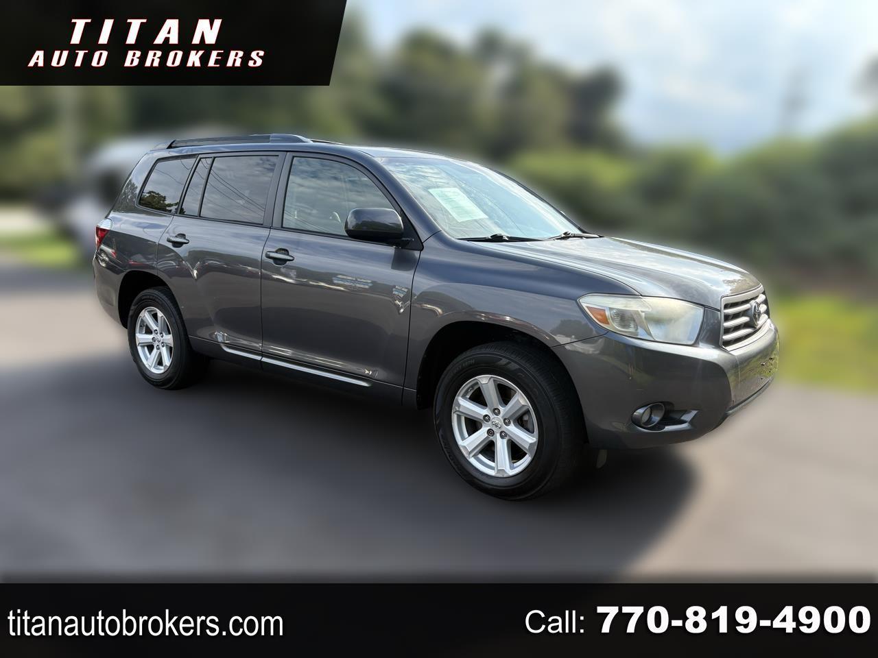 2010 Toyota Highlander 4WD 4dr V6 SE (Natl)