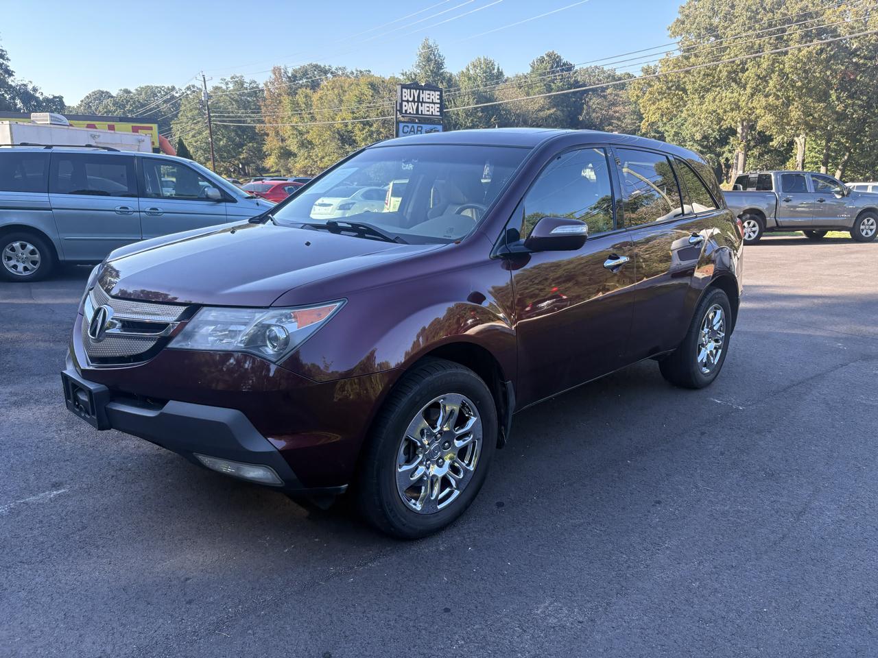 Acura MDX 4WD 4dr Tech/Entertainment Pkg 2007