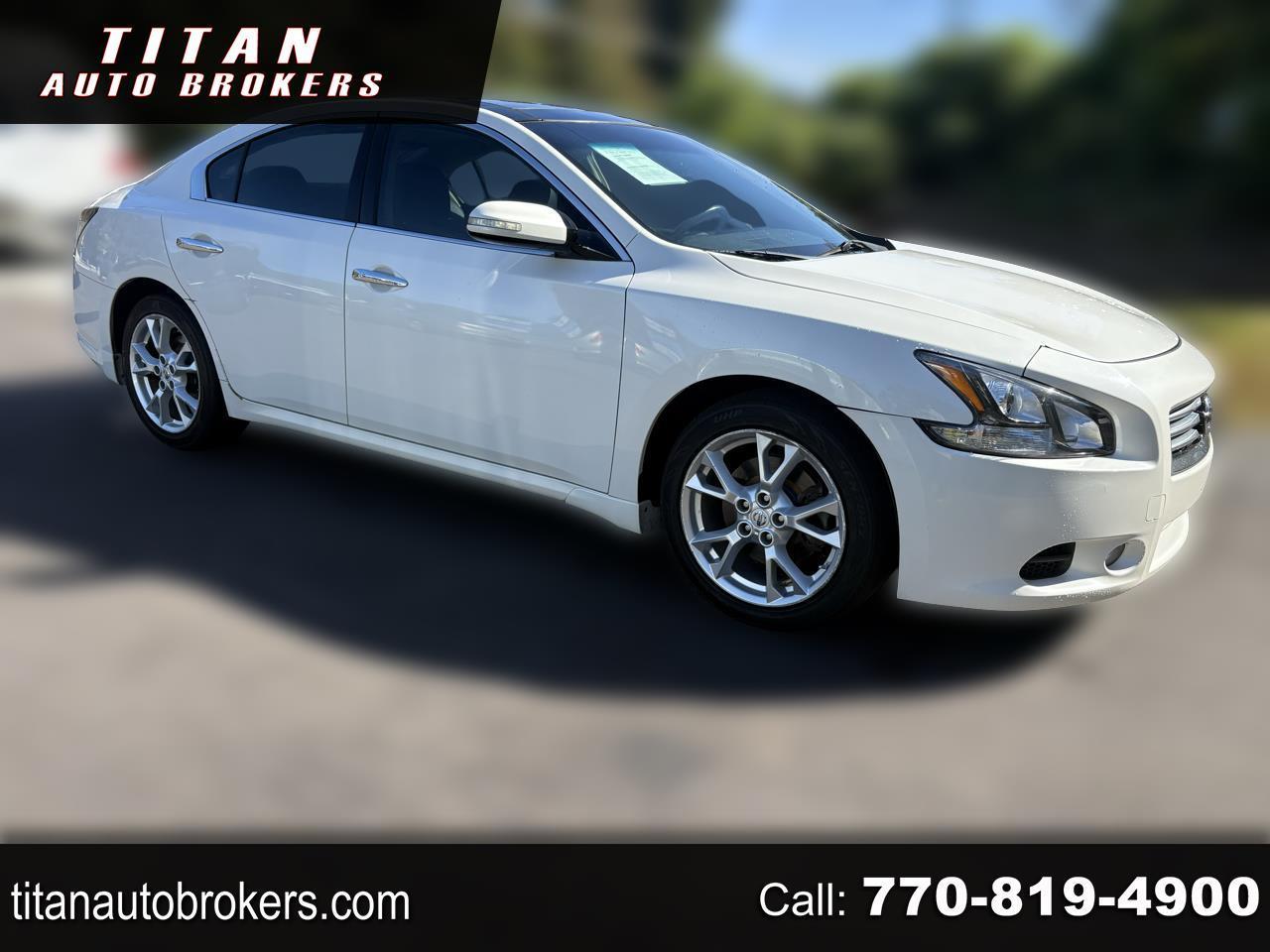 Nissan Maxima 4dr Sdn V6 CVT 3.5 SV w/Premium Pkg 2012