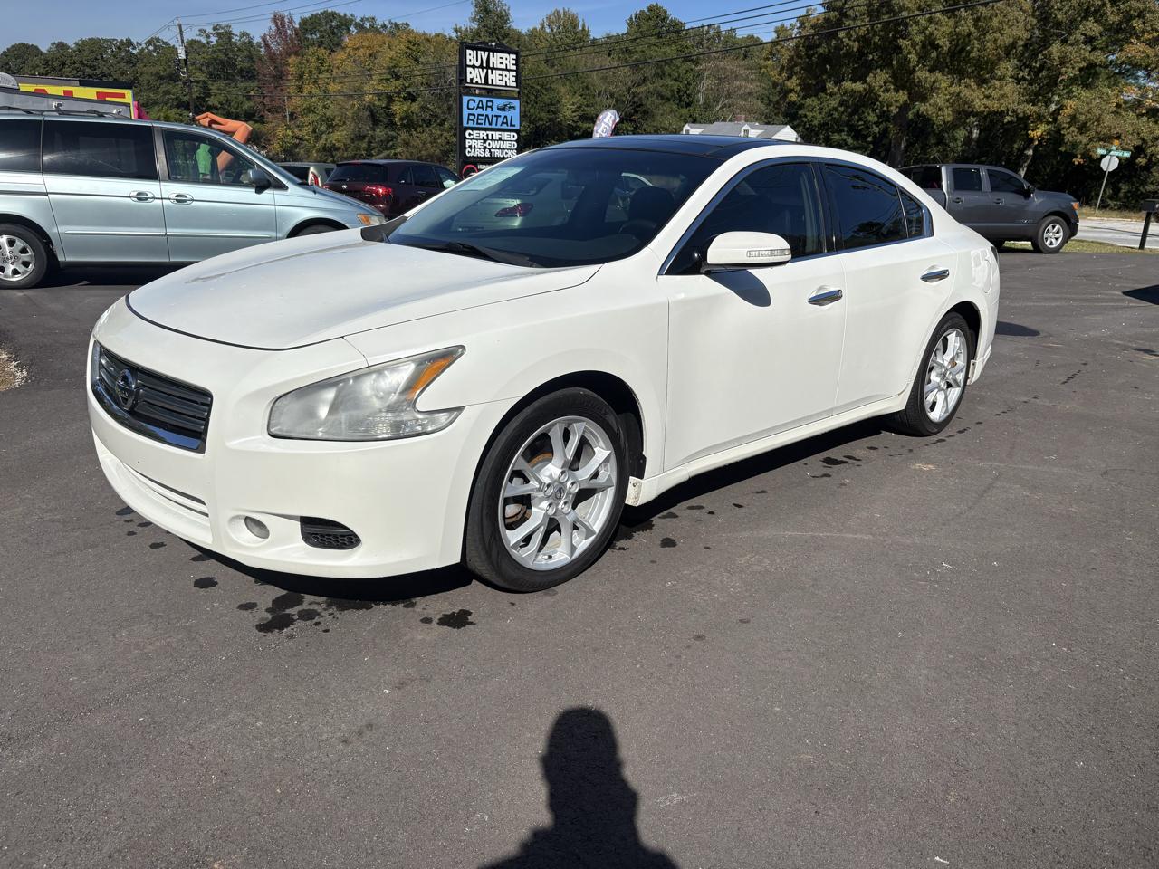 Nissan Maxima 4dr Sdn V6 CVT 3.5 SV w/Premium Pkg 2012