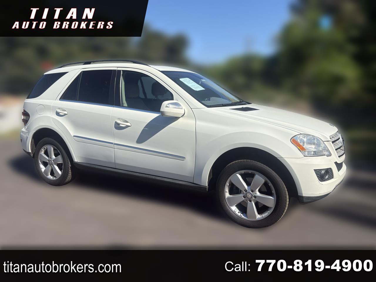 2010 Mercedes-Benz M-Class 4MATIC 4dr ML 350