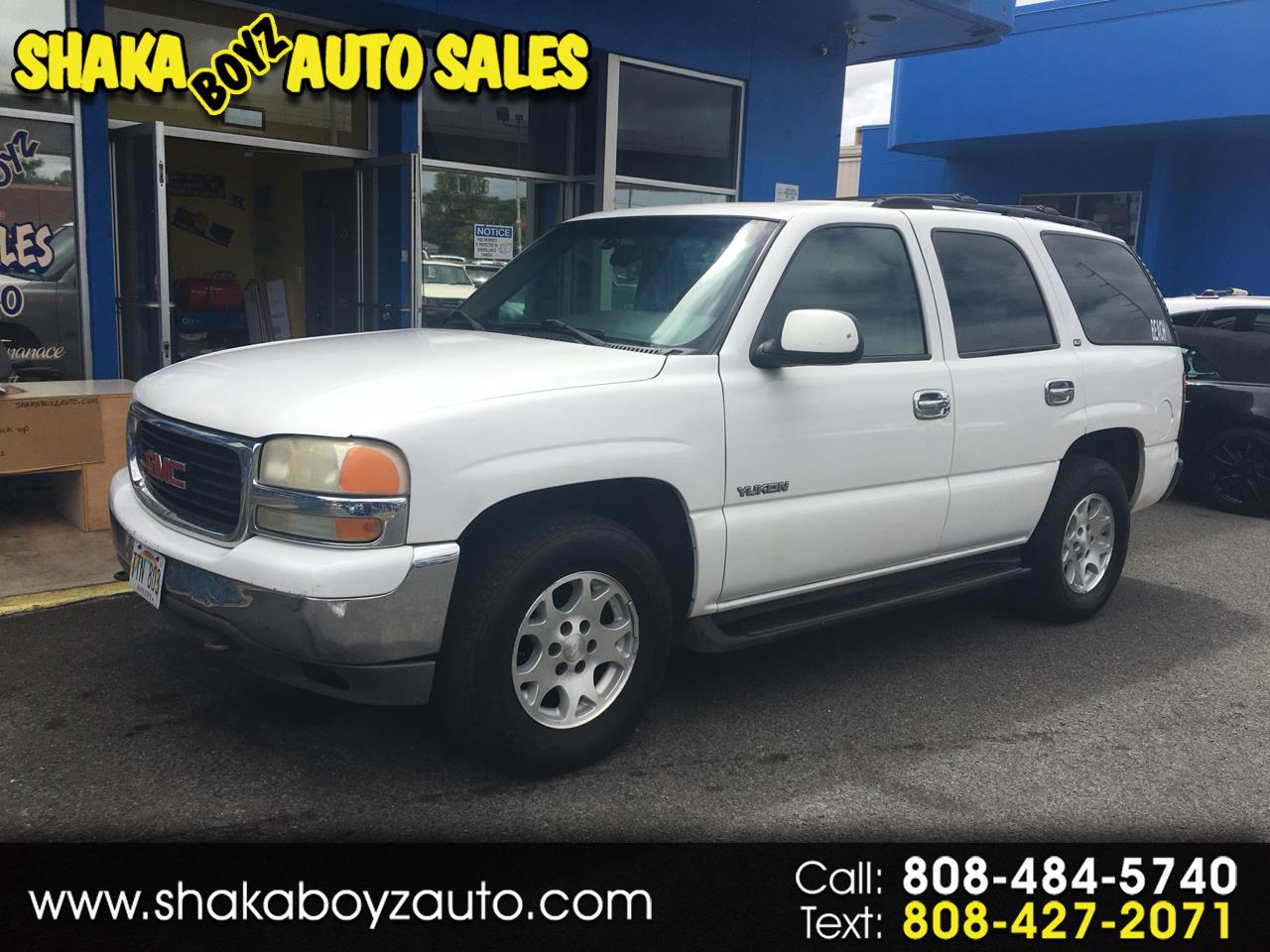 Used 2001 GMC Yukon 4dr SLT for Sale in Pearl City HI 96782 Shaka Boyz