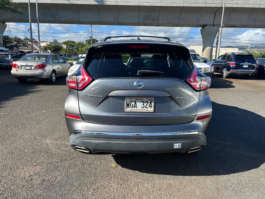 Nissan Murano FWD 4dr Platinum 2015