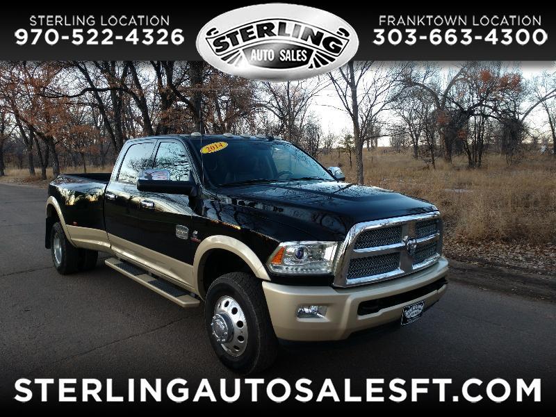 Used 2014 Ram 3500 Longhorn Crew Cab Lwb 4wd Drw For Sale In