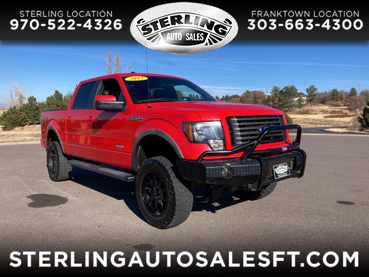Ford F-150 4WD SuperCrew 145" FX4 2012