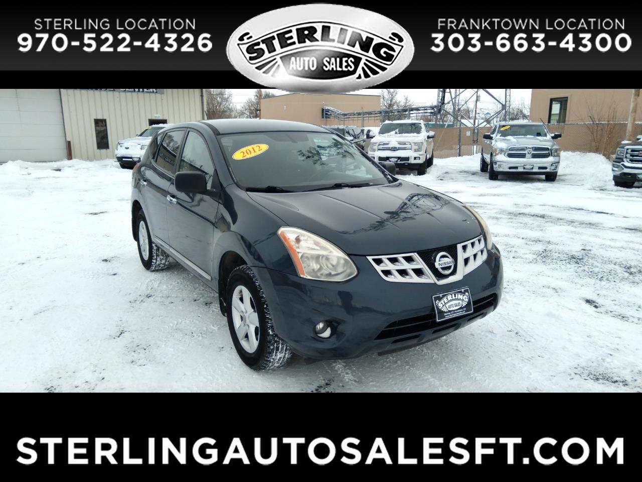Nissan Rogue AWD 4dr S 2012