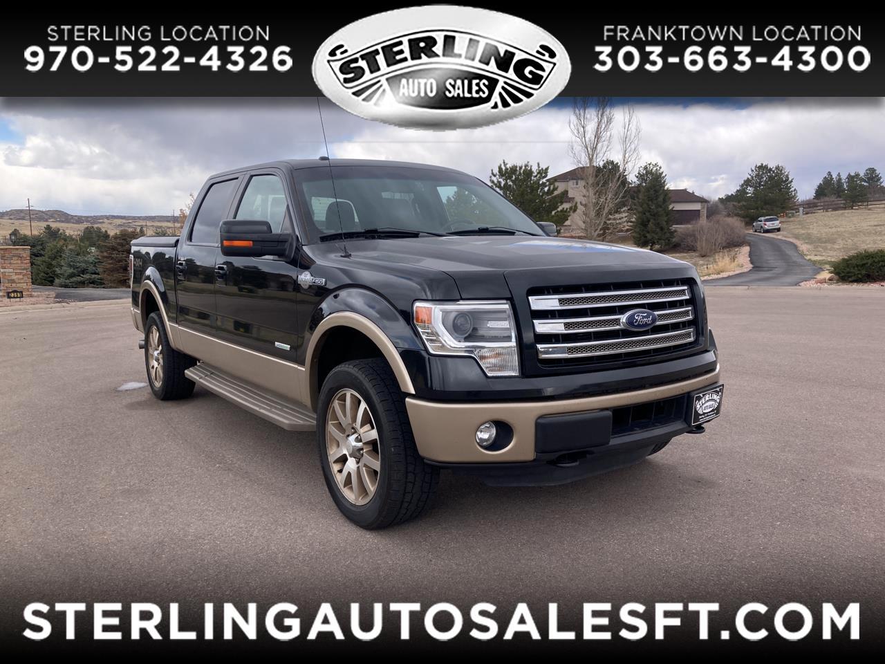 Ford F-150 4WD SuperCrew 139" King Ranch 2014