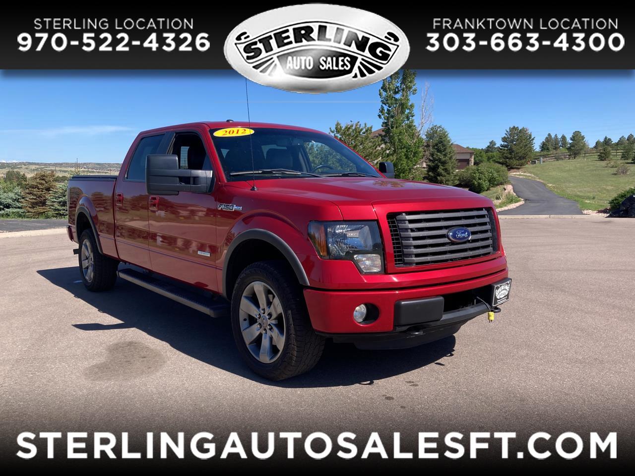 Ford F-150 4WD SuperCrew 145" FX4 2012