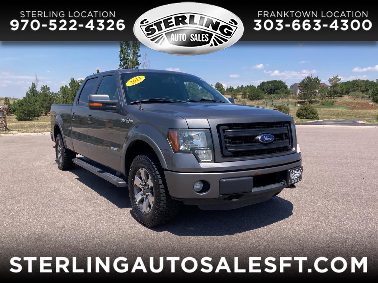 Ford F-150 4WD SuperCrew 139" FX4 2013