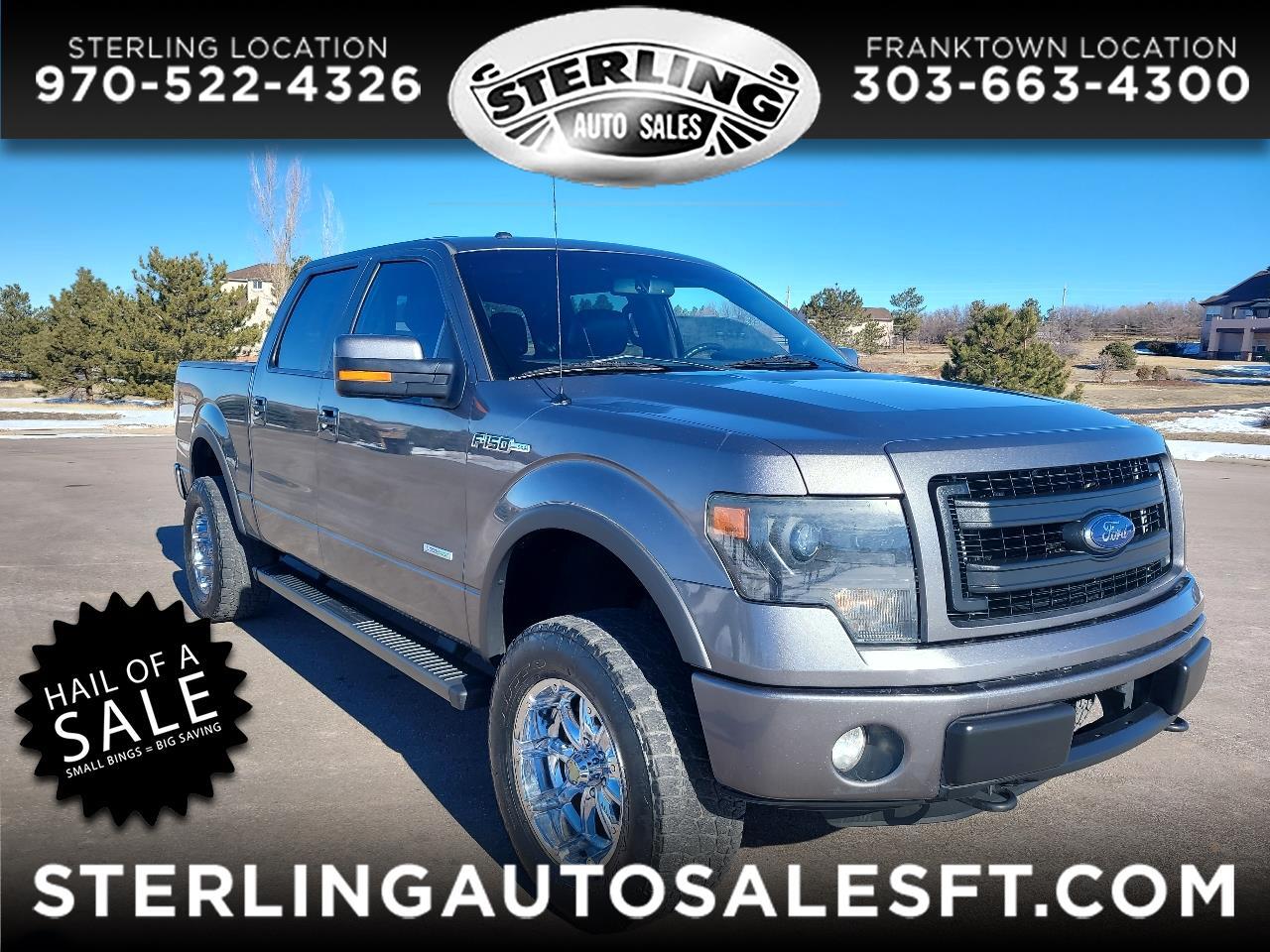 Ford F-150 4WD SuperCrew 145" FX4 2013