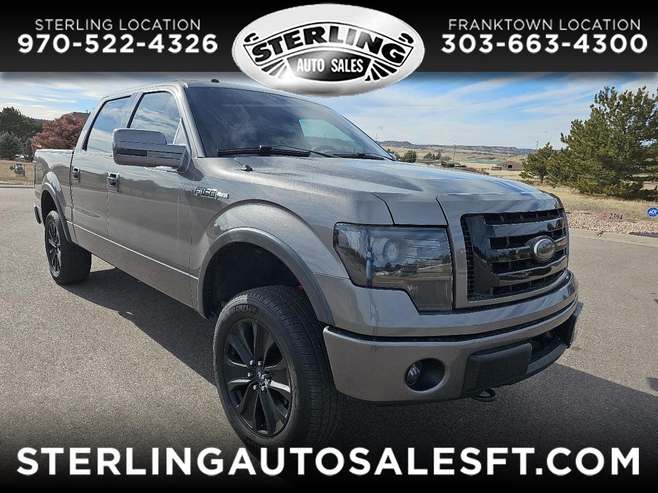 Ford F-150 FX4 SuperCrew 5.5-ft. Bed 4WD 2012