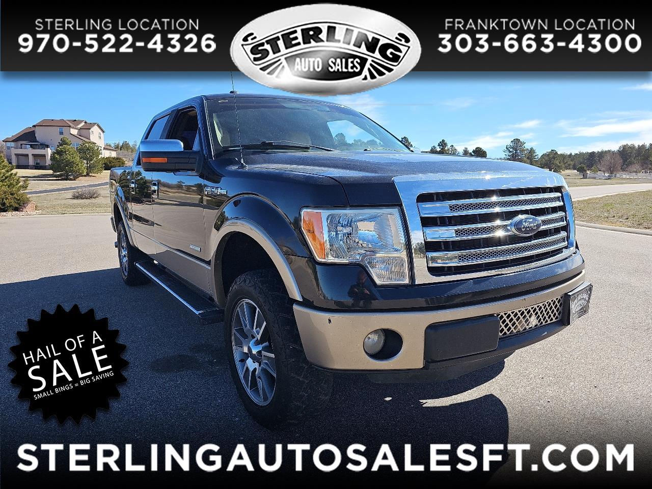Ford F-150 2WD SuperCrew 145" Lariat Limited 2014