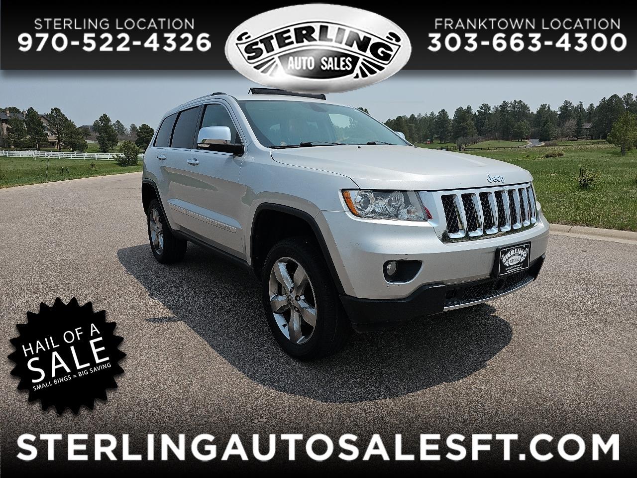 Jeep Grand Cherokee 4WD 4dr Overland 2013