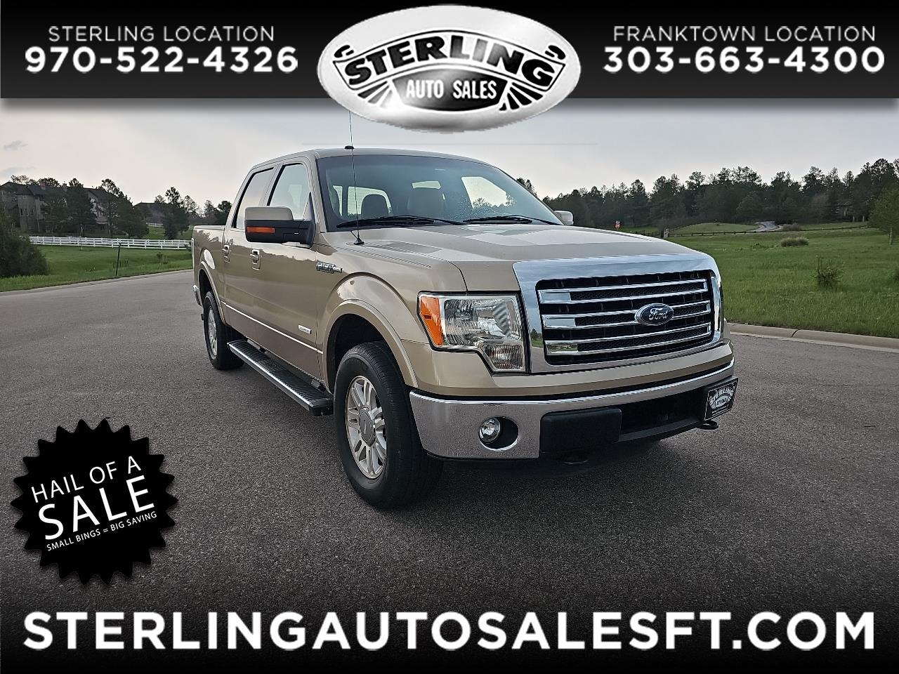 Ford F-150 4WD SuperCrew 157" Lariat w/HD Payload Pkg 2013