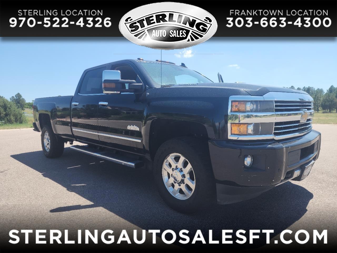 Chevrolet Silverado 3500HD Built After Aug 14 4WD Crew Cab 167.7" High Country 2015