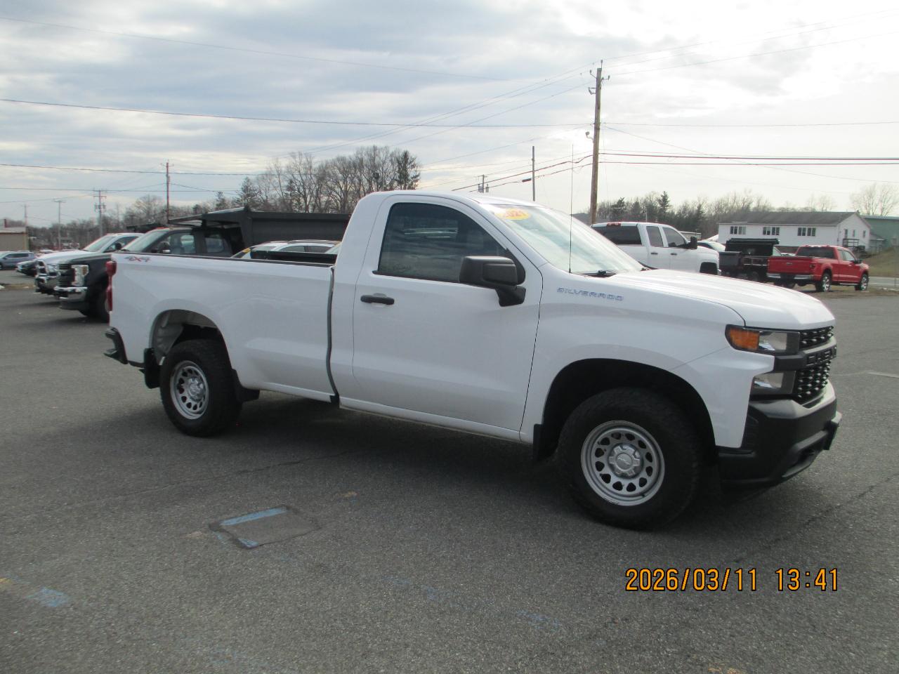 Chevrolet Silverado 1500 4WD Reg Cab 140" Work Truck 2021