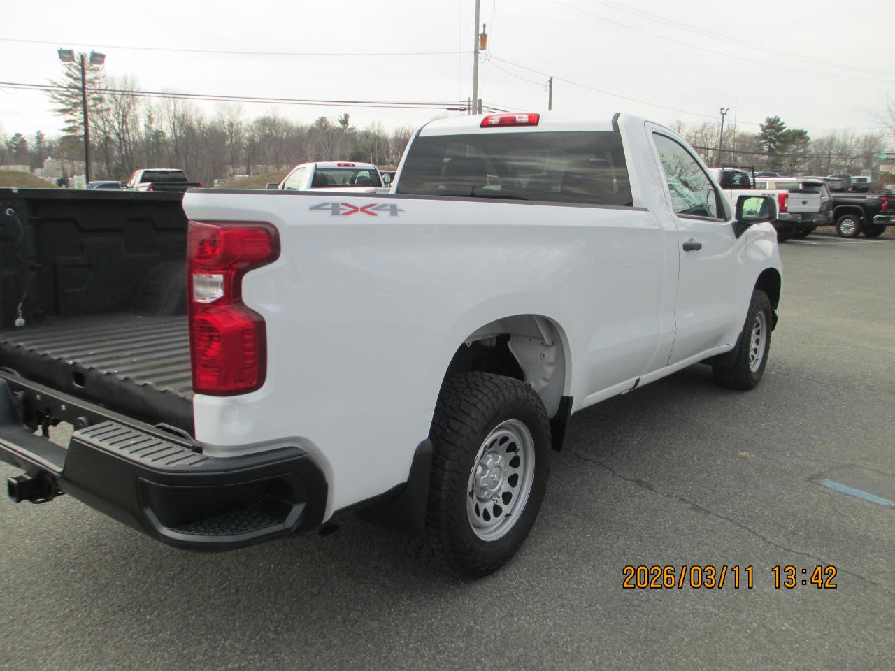 Chevrolet Silverado 1500 4WD Reg Cab 140" Work Truck 2021