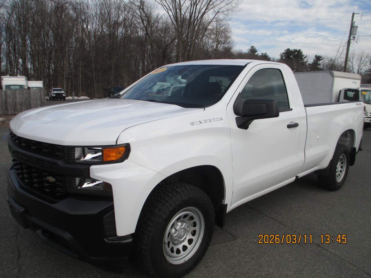 Chevrolet Silverado 1500 4WD Reg Cab 140" Work Truck 2021