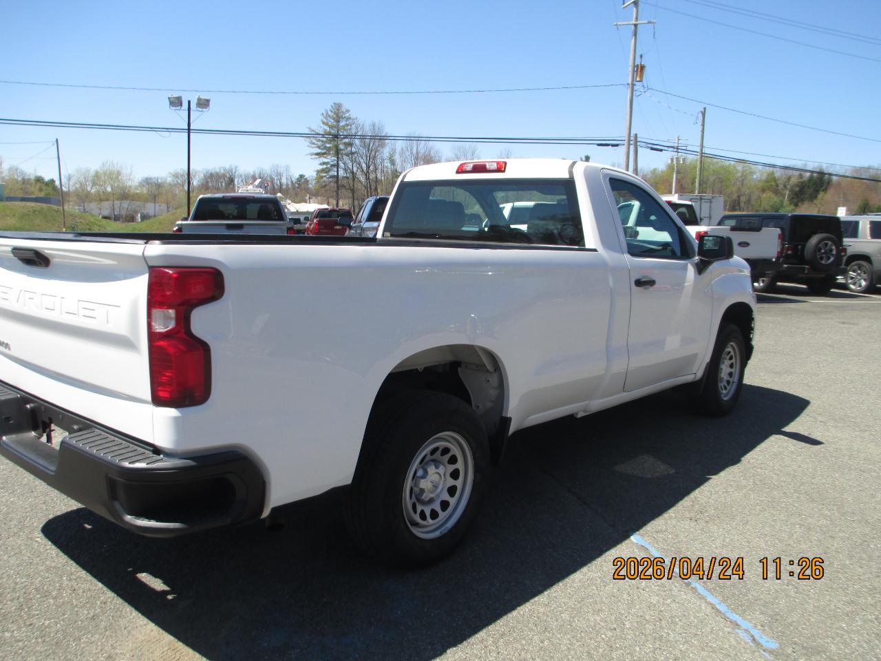 Chevrolet Silverado 1500 2WD Reg Cab 140" Work Truck 2020