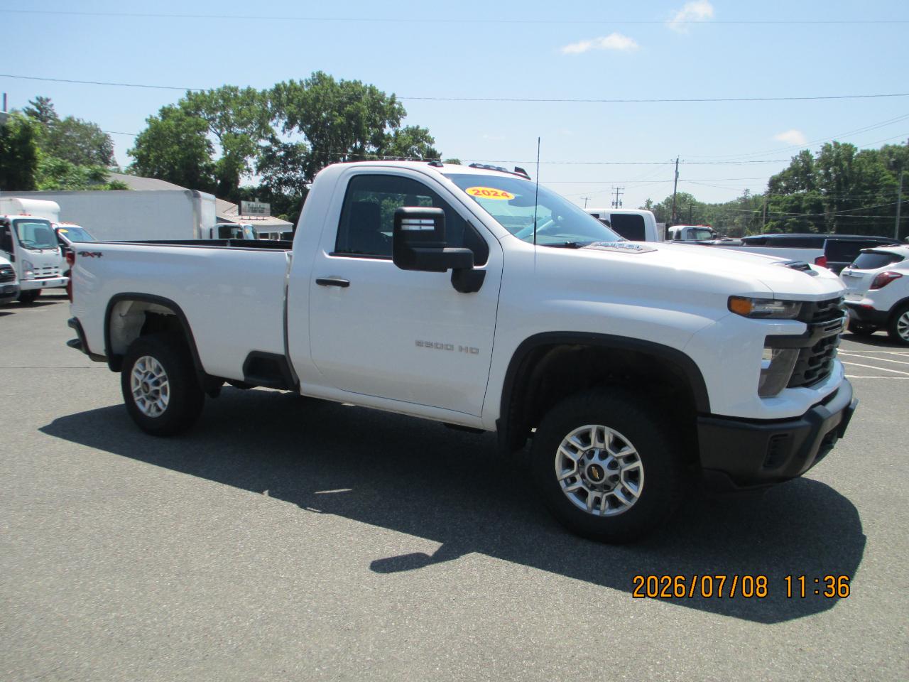 Chevrolet Silverado 2500HD 4WD Reg Cab 142" Work Truck 2024