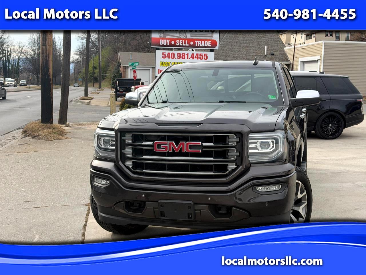 GMC Sierra 1500 SLT Crew Cab Long Box 4WD 2016