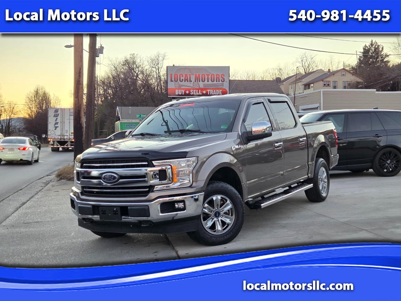 Ford F-150 XLT SuperCrew 5.5-ft. Bed 4WD 2018