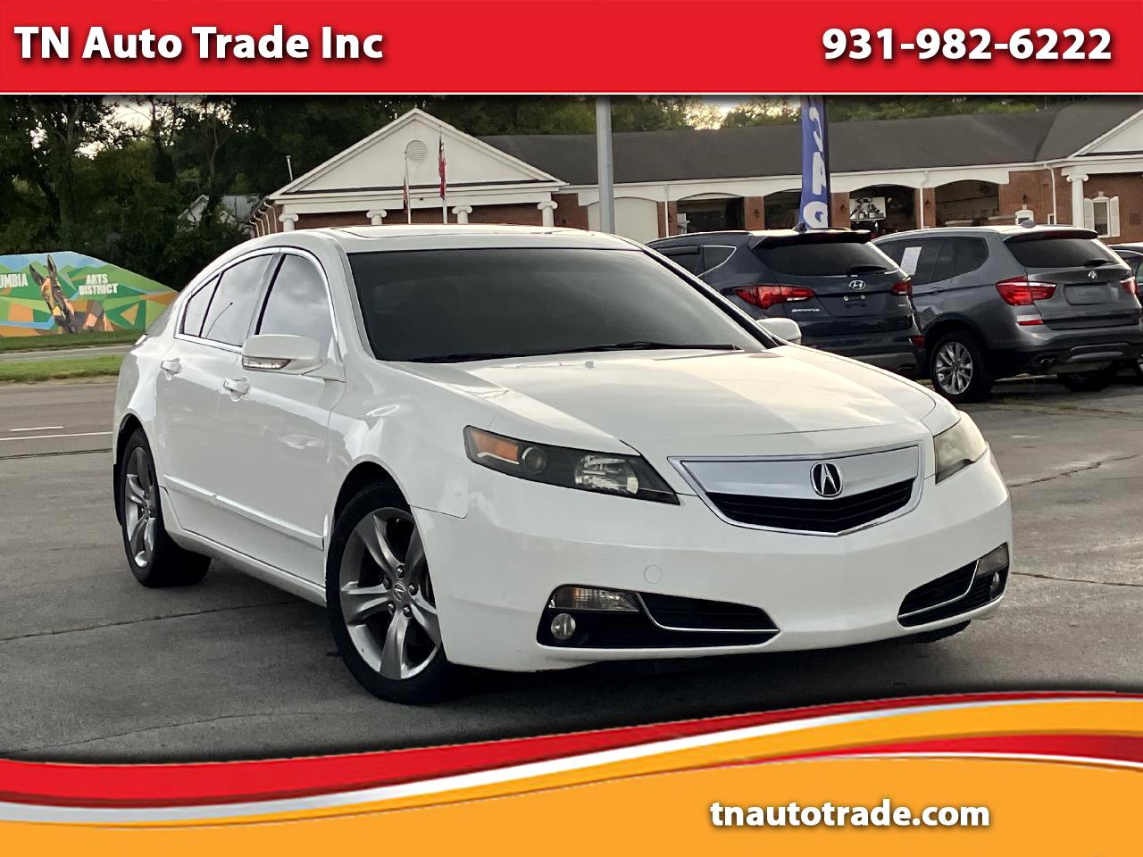Acura TL 6-Speed AT with Advance Package 2012