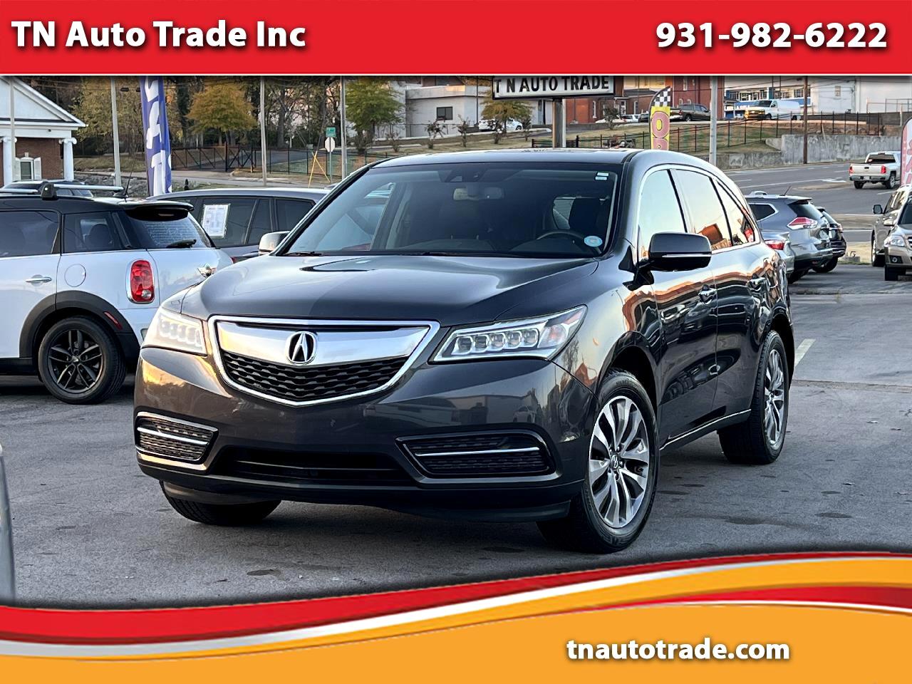 Acura MDX 6-Spd AT w/Tech and Entertainment Package 2014