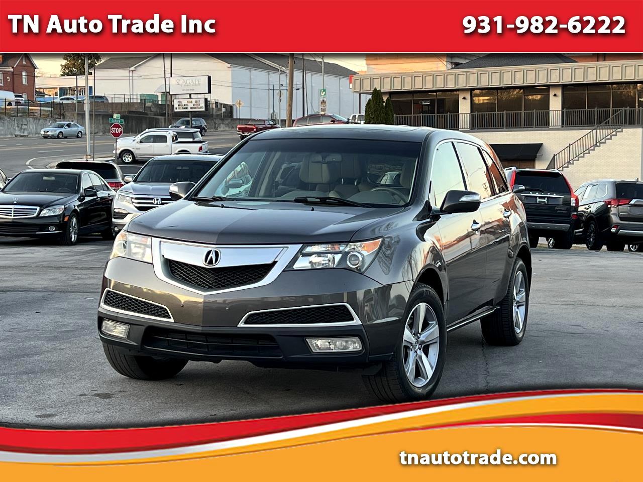 2012 Acura MDX 6-Spd AT w/Tech Package