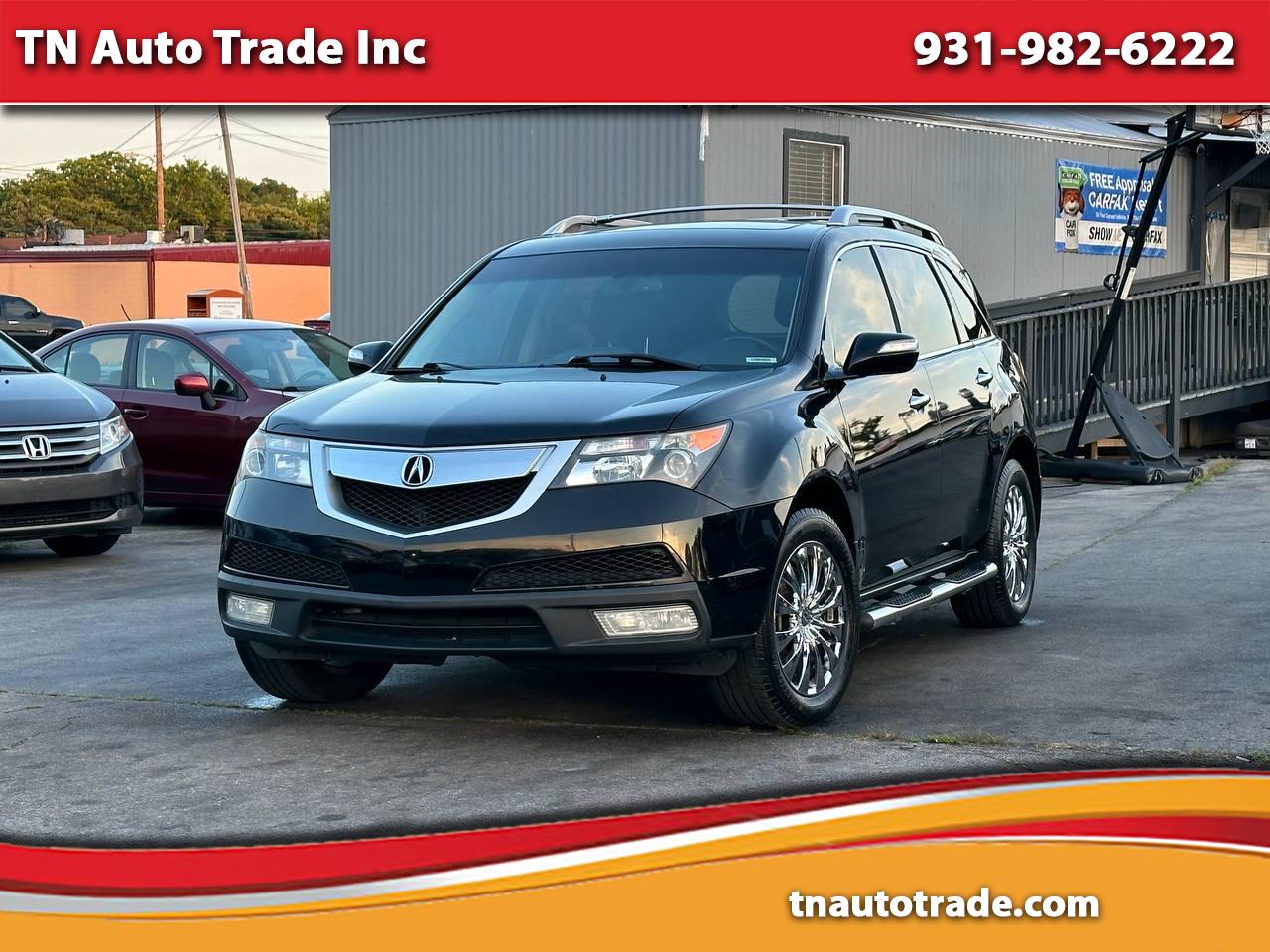 2012 Acura MDX 6-Spd AT w/Tech Package