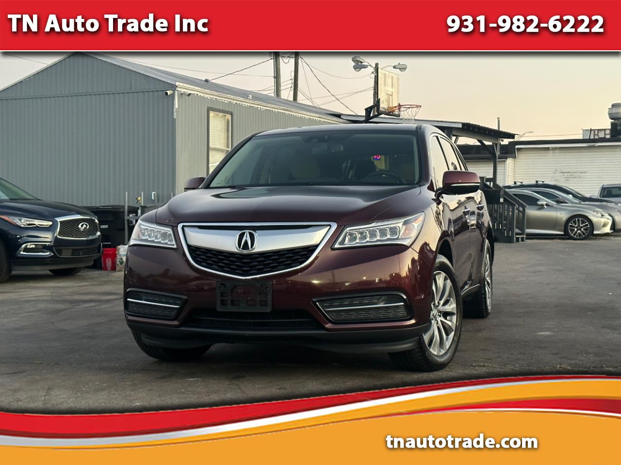 2014 Acura MDX SH-AWD 6-Spd AT w/Tech Package