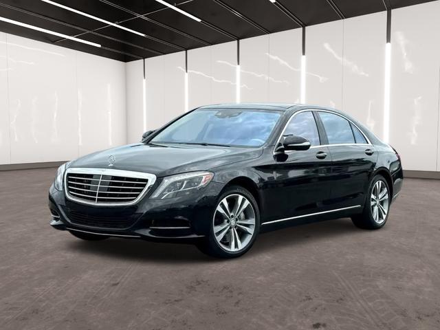 Black 2014 Mercedes-Benz S-Class Sedan Rear-Wheel Drive Automatic