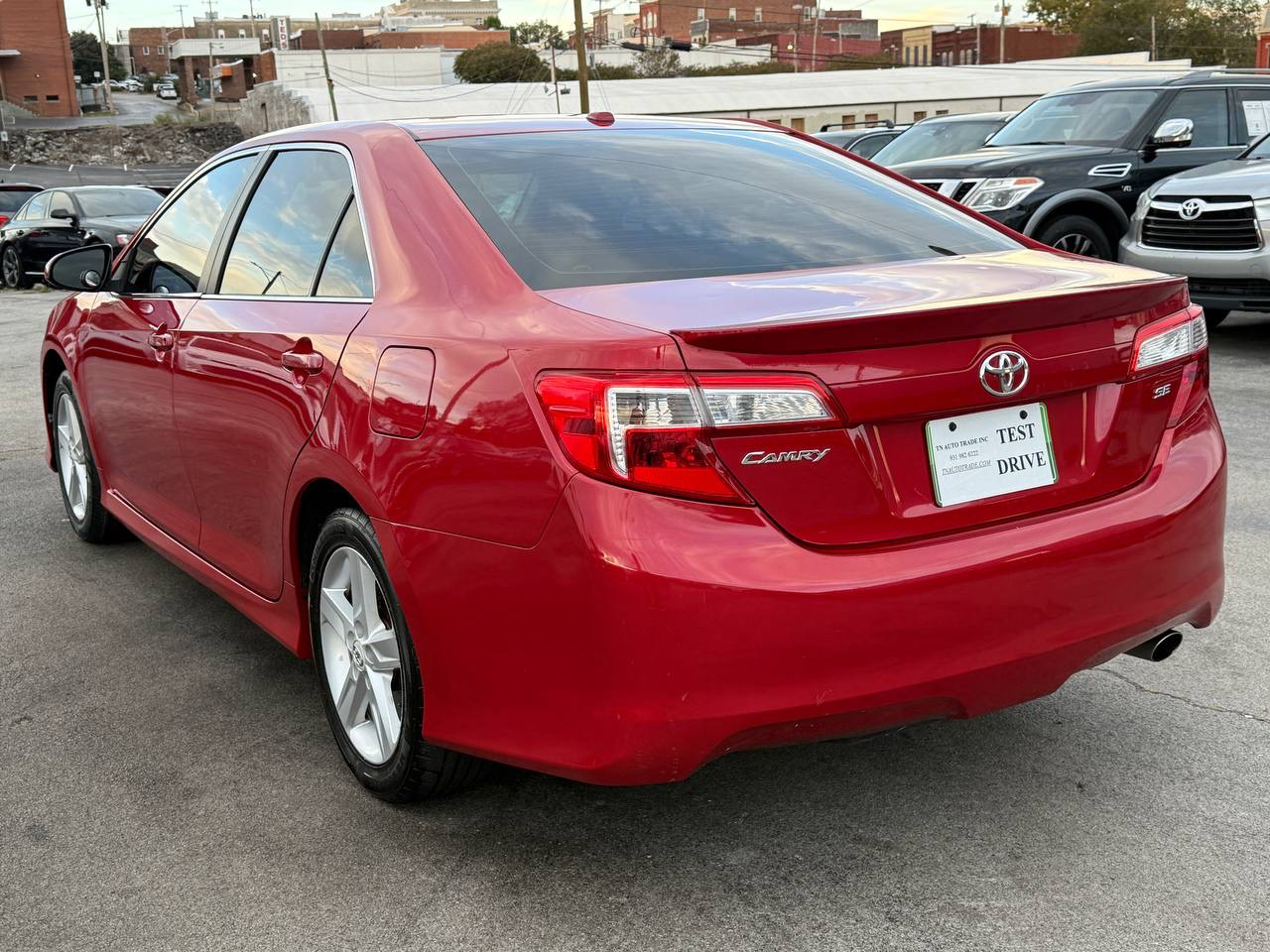 Toyota Camry SE 2012 Toyota Camry SE 2012