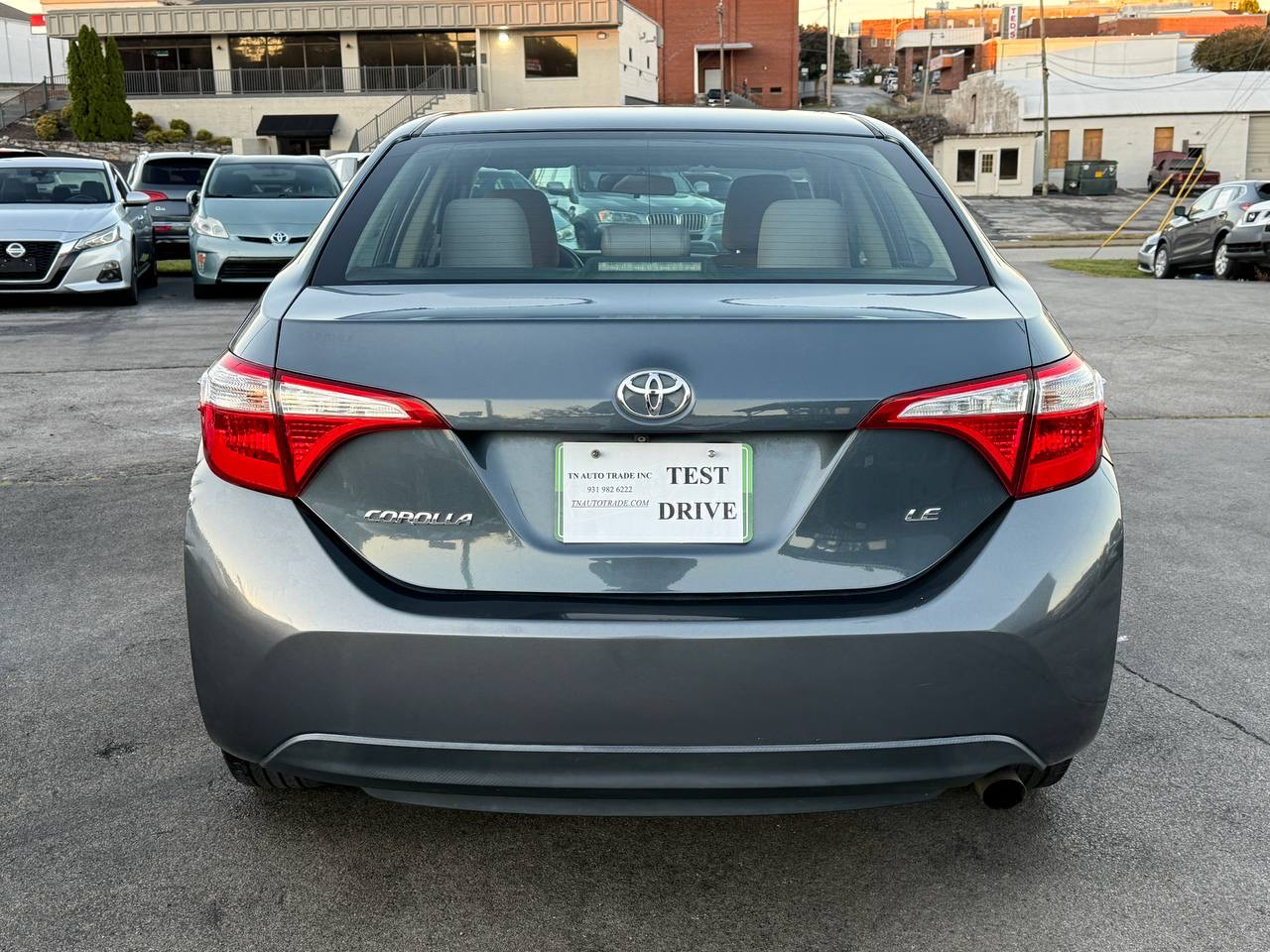 Toyota Corolla LE 2015 Toyota Corolla LE 2015