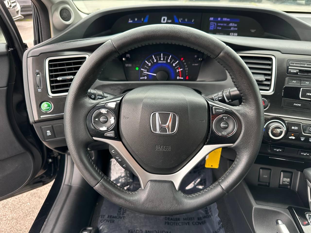Honda Civic EX-L Sedan 5-Speed AT 2013