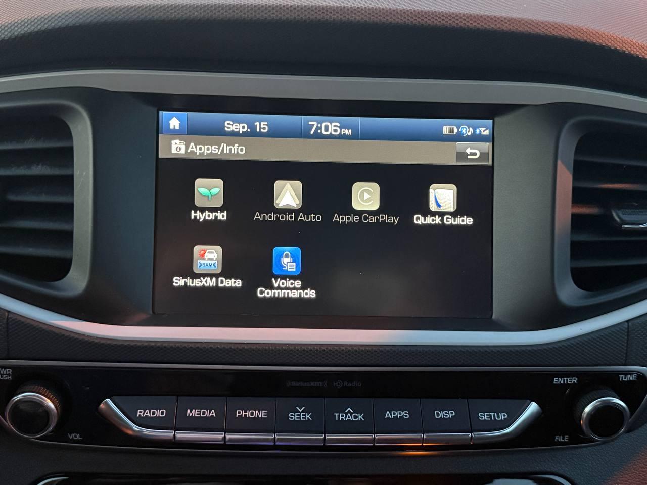 Hyundai Ioniq Hybrid Blue 2019