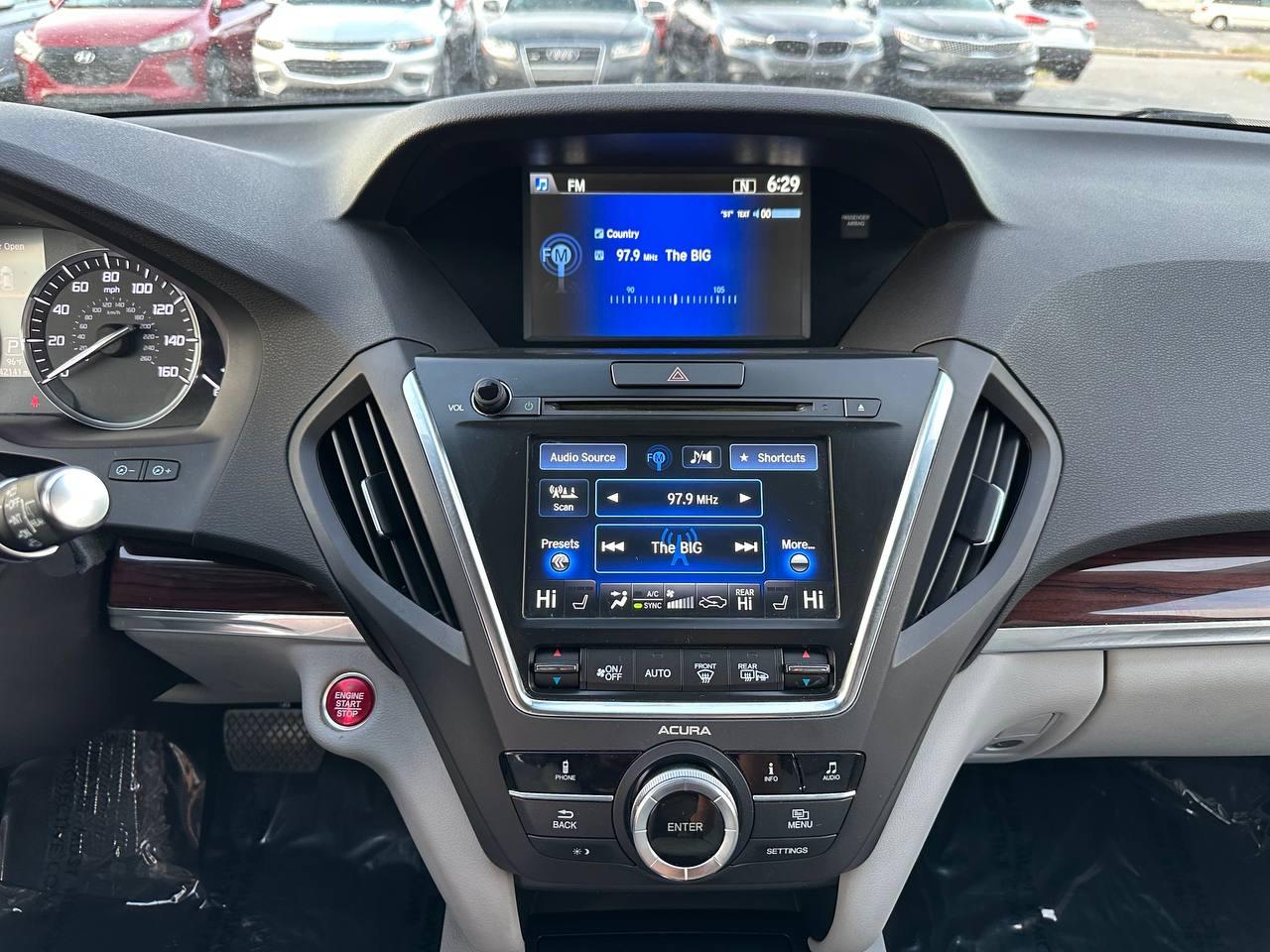 Acura MDX 9-Spd AT 2016