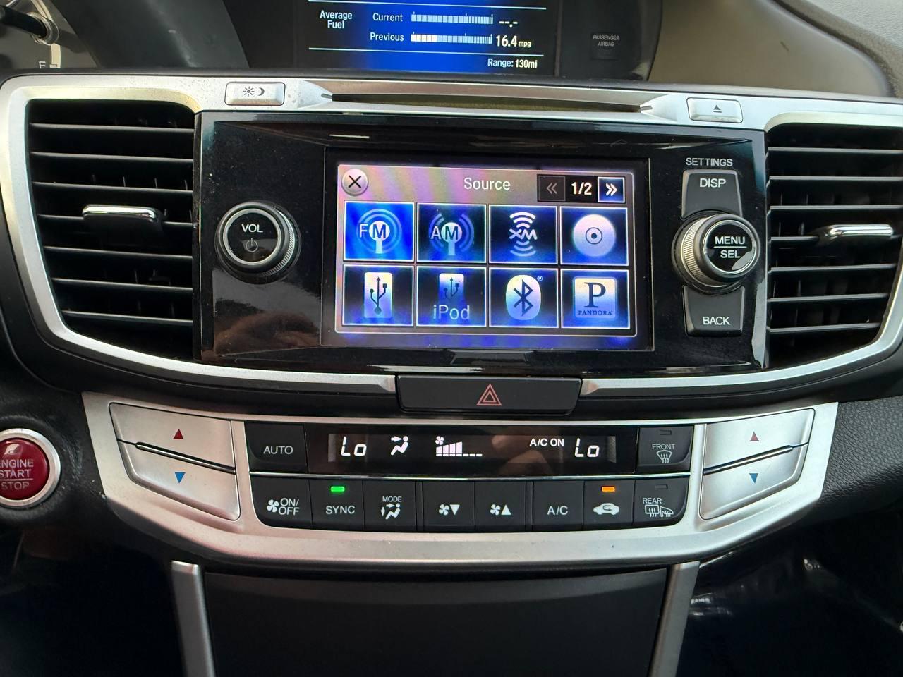 Honda Accord EX-L Sedan CVT 2014