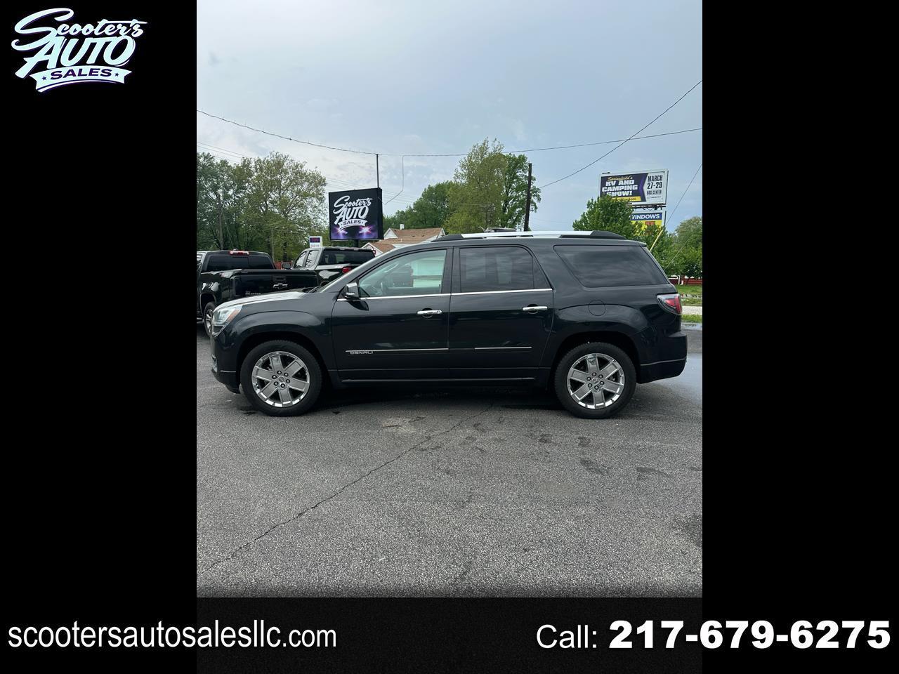 Black 2014 GMC Acadia SUV / Crossover All-Wheel Drive Automatic