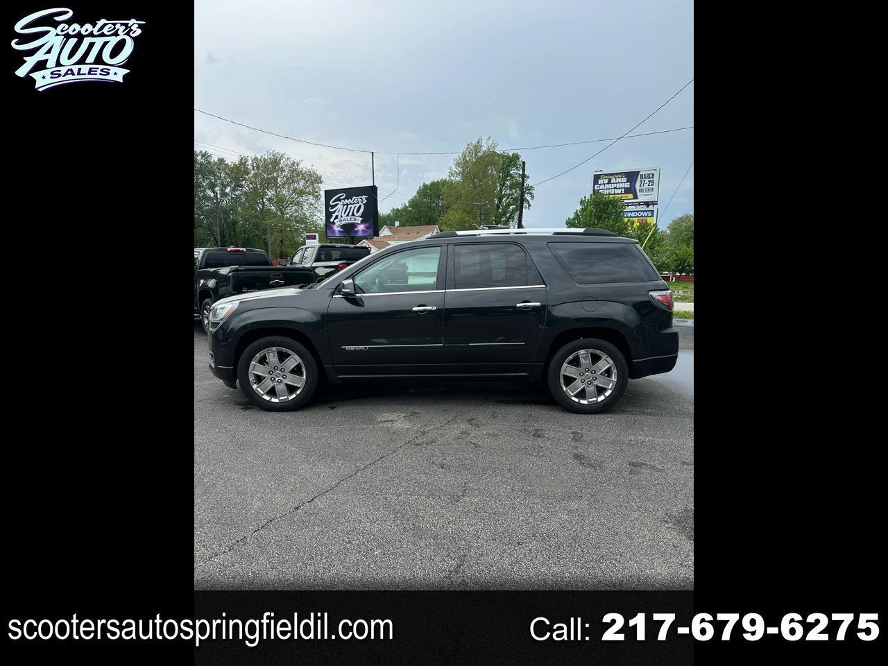 Black 2014 GMC Acadia SUV / Crossover All-Wheel Drive Automatic
