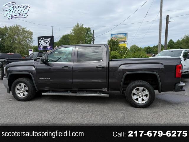 Black 2016 GMC Sierra 1500 Pickup Truck Four-Wheel Drive Automatic