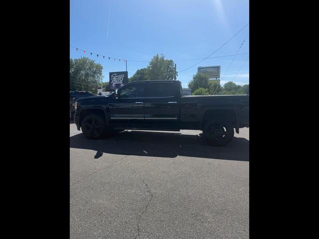 Black 2016 GMC Sierra 2500HD SLT Crew Cab SB 4WD Pickup Truck Four-Wheel Drive Automatic