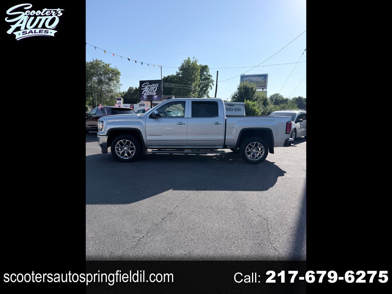 GMC Sierra 1500 4WD Crew Cab 143.5" SLT 2018