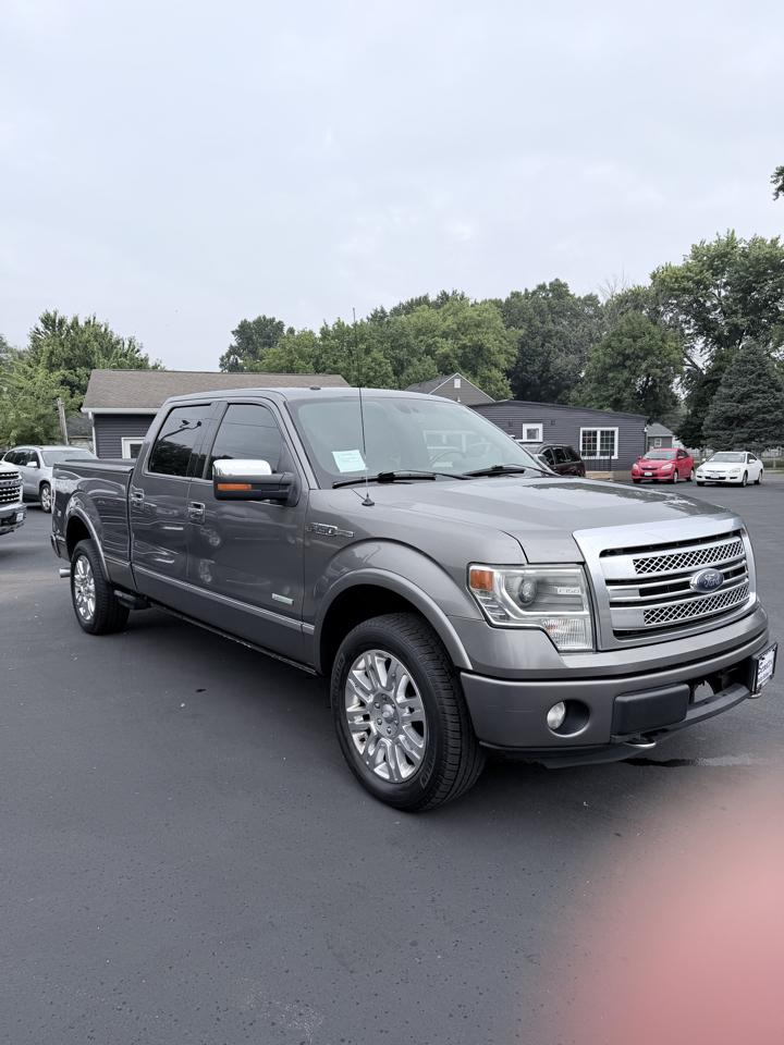 Ford F-150 4WD SuperCrew 145" Platinum 2013